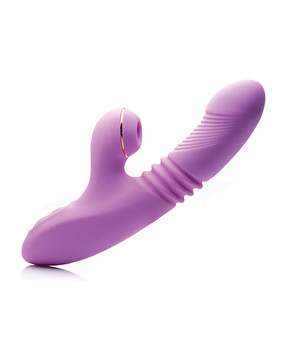 Shegasm Pro Thrust Thrusting Suction Rabbit - Purple Shegasm Pro Thrust Thrusting Suction Rabbit - Purple