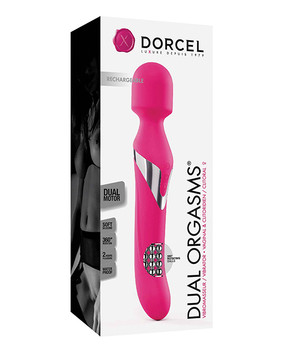 Dorcel Dual Orgasms Wand - Magenta Dorcel Dual Orgasms Wand - Magenta