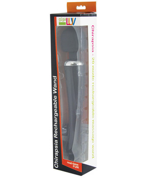 Gigaluv Chirapsia Rechargeable Wand - Black Gigaluv Chirapsia Rechargeable Wand - Black