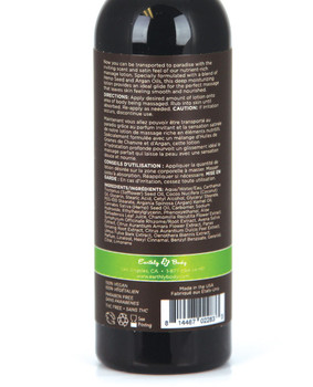 Earthly Body Hemp Seed Massage Lotion - 2 Oz Naked In The Woods Earthly Body Hemp Seed Massage Lotion - 2 Oz Naked In The Woods