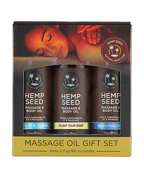 Earthly Body Summer Massage Gift Set - 2 Oz Asst. 2022 Scents Earthly Body Summer Massage Gift Set - 2 Oz Asst. 2022 Scents