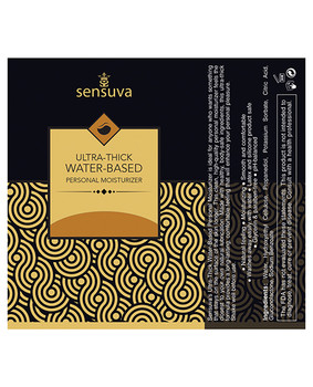 Sensuva Ultra Thick Water Based Personal Moisturizer - 1.93 Oz Salted Caramel