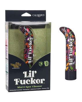 Naughty Bits Lil' Fucker Mini G Spot Vibrator - Multi Color Naughty Bits Lil' Fucker Mini G Spot Vibrator - Multi Color
