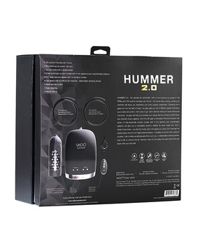 Vedo Hummer 2.0 Masturbator - Black Vedo Hummer 2.0 Masturbator - Black