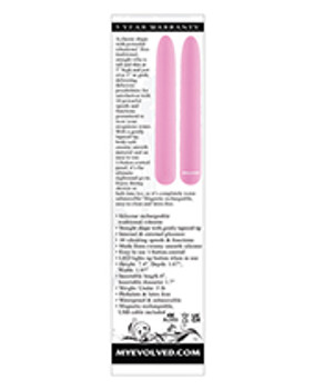 Evolved Carnation Classic Vibrator - Pink Evolved Carnation Classic Vibrator - Pink