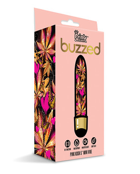 Buzzed 5" Mini Vibe - Pink Kush Buzzed 5" Mini Vibe - Pink Kush