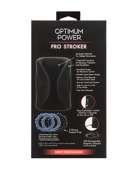 Optimum Power Pro Stroker - Black Optimum Power Pro Stroker - Black