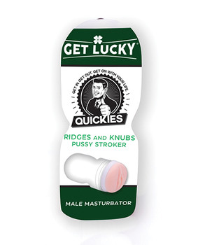 Get Lucky Quickies Ridges & Knubs Pussy Stroker Get Lucky Quickies Ridges & Knubs Pussy Stroker