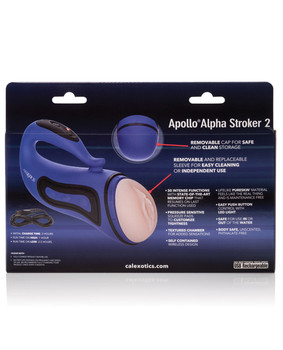 Apollo Vagina Alpha Stroker 2 - Blue Apollo Vagina Alpha Stroker 2 - Blue