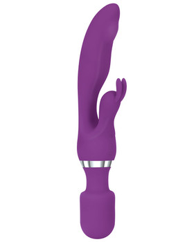 Adam & Eve Eve's The G Motion Rabbit Wand - Purple Adam & Eve Eve's The G Motion Rabbit Wand - Purple