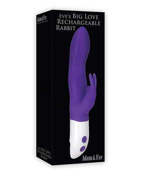 Adam & Eve Eve's Big Love Rabbit - Purple Adam & Eve Eve's Big Love Rabbit - Purple