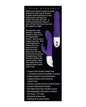 Adam & Eve Eve's Big Love Rabbit - Purple Adam & Eve Eve's Big Love Rabbit - Purple