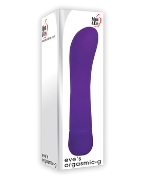 Adam & Eve Eve's Orgasmic G Silicone Vibrator - Purple Adam & Eve Eve's Orgasmic G Silicone Vibrator - Purple