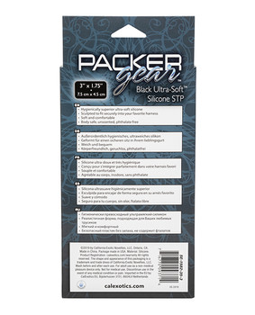 Packer Gear Ultra-soft Silicone Stp - Black Packer Gear Ultra-soft Silicone Stp - Black