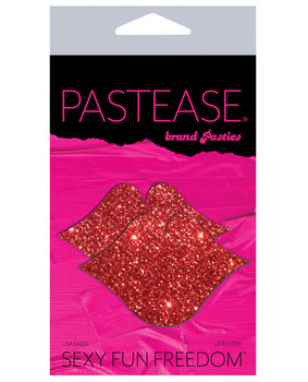 Pastease Premium Glitter Lips - Red O/s Pastease Premium Glitter Lips - Red O/s