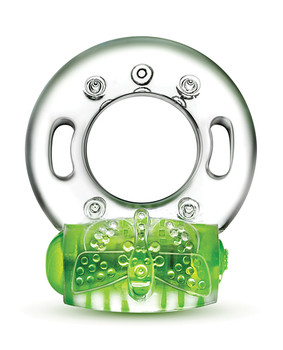 Play With Me Arouser Vibrating C Ring - Green Play With Me Arouser Vibrating C Ring - Green