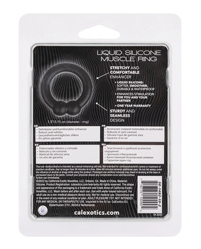 Alpha Liquid Silicone Muscle Ring - Black Alpha Liquid Silicone Muscle Ring - Black