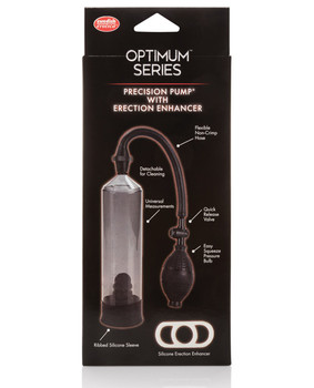 Optimum Series Precision Pump With Erection Enhancer - Smoke Optimum Series Precision Pump With Erection Enhancer - Smoke