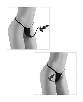 Hookup Panties Crotchless Pleasure Pearls Black Hookup Panties Crotchless Pleasure Pearls Black