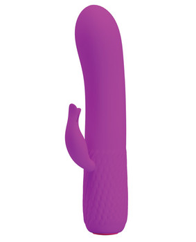 Pretty Love Omar Mini Silicone Vibrator - 12 Function Fuchsia Pretty Love Omar Mini Silicone Vibrator - 12 Function Fuchsia