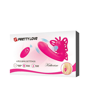 Pretty Love Katherine Wearable Butterfly Vibrator - Fuchsia Pretty Love Katherine Wearable Butterfly Vibrator - Fuchsia