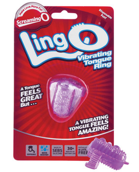 Screaming O Lingo Vibrating Tongue Ring Screaming O Lingo Vibrating Tongue Ring