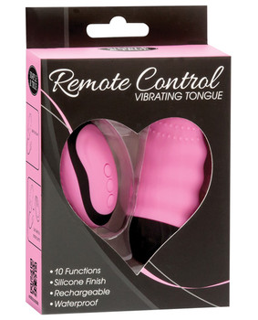Powerbullet Remote Control Vibrating Tongue - Pink Powerbullet Remote Control Vibrating Tongue - Pink