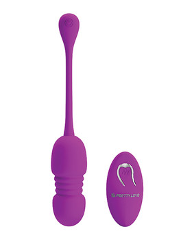 Pretty Love Callieri Remote Thrusting Egg - Fuchsia Pretty Love Callieri Remote Thrusting Egg - Fuchsia