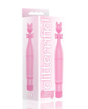 The 9's Clitterific! Kitty Clitty Clitoral Stimulator - Pink The 9's Clitterific! Kitty Clitty Clitoral Stimulator - Pink