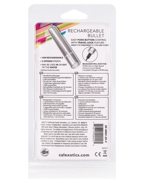 Rechargeable Bullet - Silver Rechargeable Bullet - Silver