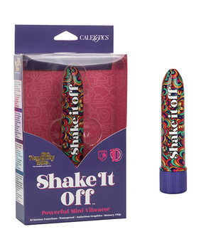Naughty Bits Shake It Off Powerful Mini Vibrator - Multi Color Naughty Bits Shake It Off Powerful Mini Vibrator - Multi Color
