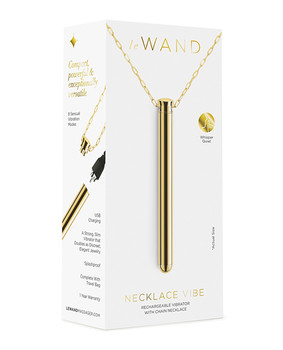 Le Wand Vibrating Necklace - Gold Le Wand Vibrating Necklace - Gold