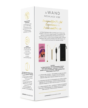 Le Wand Vibrating Necklace - Gold Le Wand Vibrating Necklace - Gold