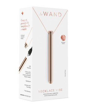 Le Wand Vibrating Necklace - Rose Gold Le Wand Vibrating Necklace - Rose Gold