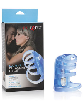 Couple's Pleasure Cage - Blue Couple's Pleasure Cage - Blue