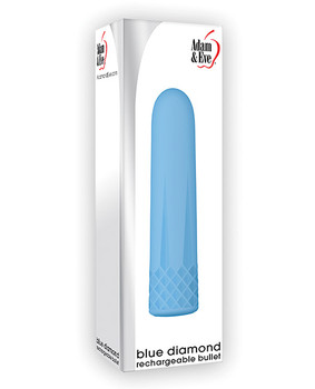 Adam & Eve Diamond Bullet - Blue Adam & Eve Diamond Bullet - Blue