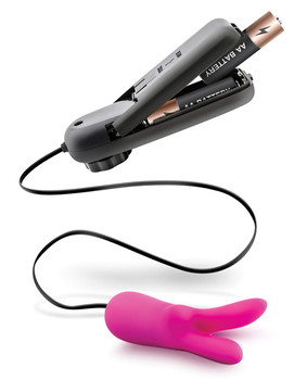 Blush Luxe Rabbit Teaser - Fuchsia Blush Luxe Rabbit Teaser - Fuchsia
