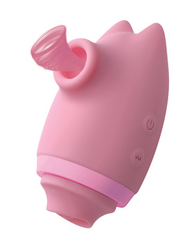 Inmi Shegasm Kitty Licker 5x Triple Clit Stimulator - Pink Inmi Shegasm Kitty Licker 5x Triple Clit Stimulator - Pink