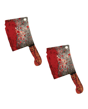Neva Nude Butcher Knife Pasties - Red O/s