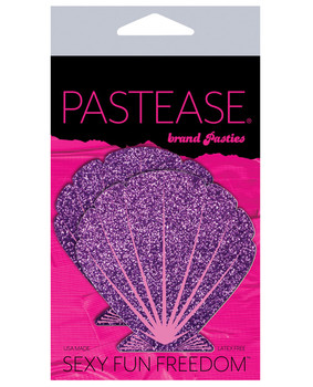 Pastease Premium Mermaid Glitter Seashell - Purple/pink O/s Pastease Premium Mermaid Glitter Seashell - Purple/pink O/s