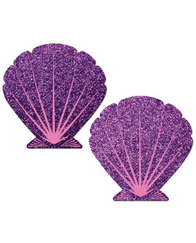 Pastease Premium Mermaid Glitter Seashell - Purple/pink O/s Pastease Premium Mermaid Glitter Seashell - Purple/pink O/s