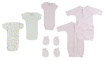 Preemie Girls Onezies, Gowns And Mittens Preemie Girls Onezies, Gowns And Mittens