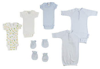 Preemie Boys Onezies, Gowns And Mittens Preemie Boys Onezies, Gowns And Mittens