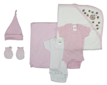 Newborn Baby 6 Pc Baby Shower Gift Set