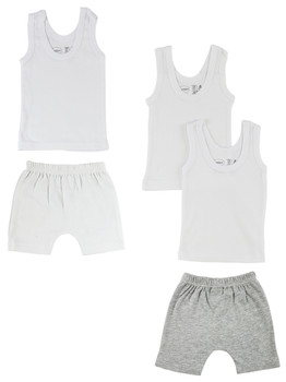 Infant Tank Tops And Shorts