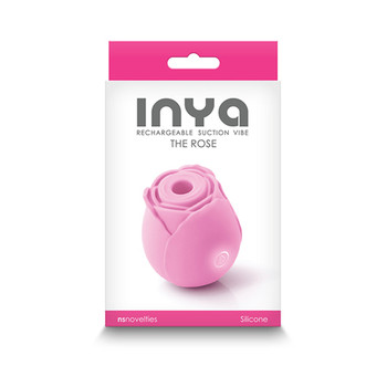 INYA The Rose Rechargeable Suction Vibe Pink INYA The Rose Rechargeable Suction Vibe Pink