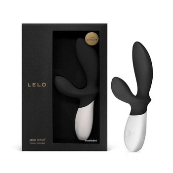 LELO LOKI WAVE Rechargeable Dual Stimulation Prostate Vibrator Obsidian Black LELO LOKI WAVE Rechargeable Dual Stimulation Prostate Vibrator Obsidian Black