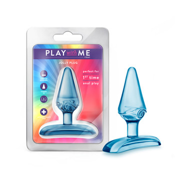 Blush Play With Me Jolly Plug Blue Blush Play With Me Jolly Plug Blue