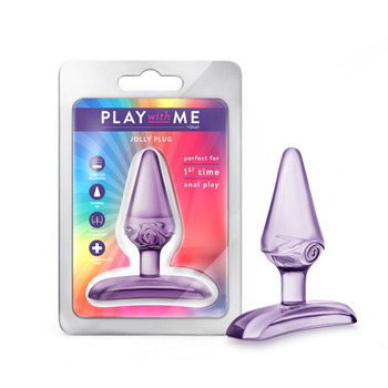 Blush Play With Me Jolly Plug Purple Blush Play With Me Jolly Plug Purple