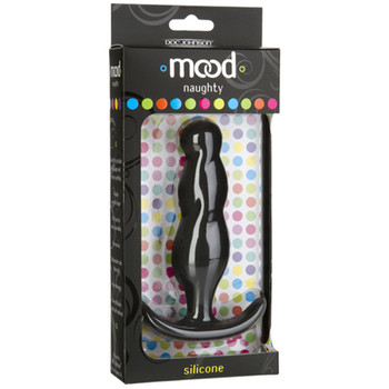 Mood - Naughty 3 - Large Black Silicone Butt Plug Mood - Naughty 3 - Large Black Silicone Butt Plug